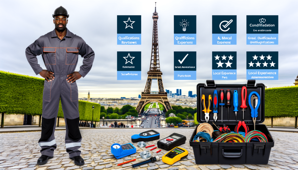Les critères pour choisir un électricien à Paris