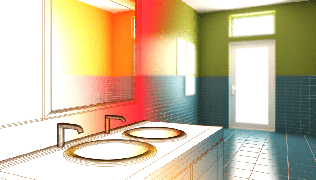 home-staging salle de bain : la vasque