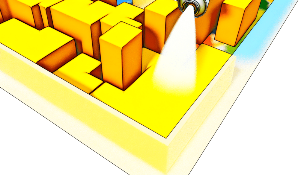 isolation thermique sol - mousse de polyuréthane