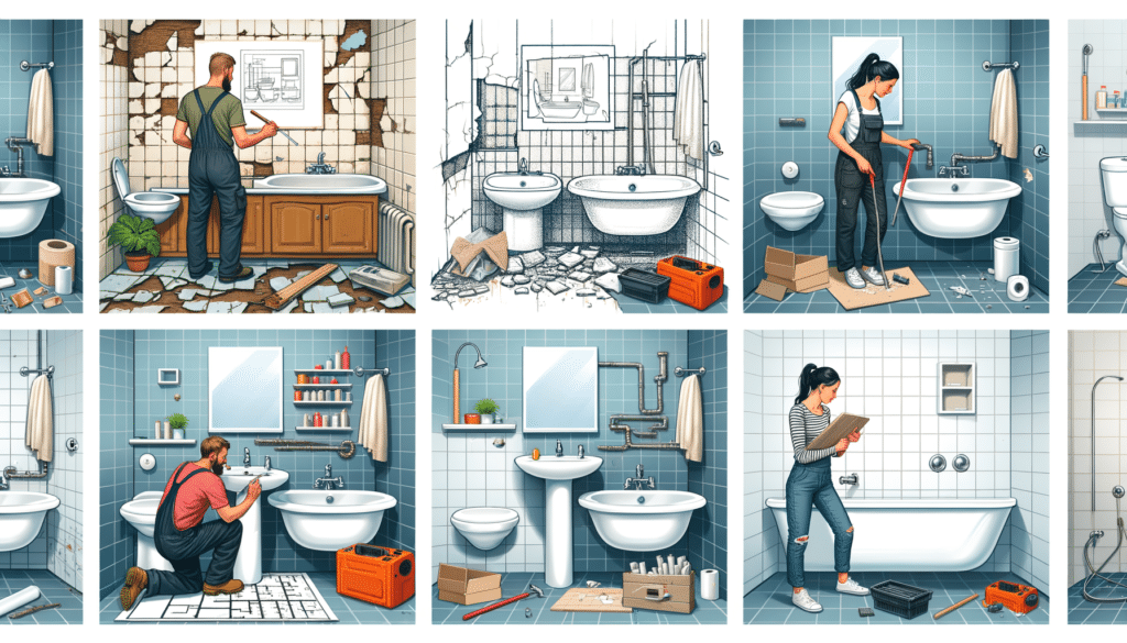 rénovation salle de bain : les 6 étapes clés