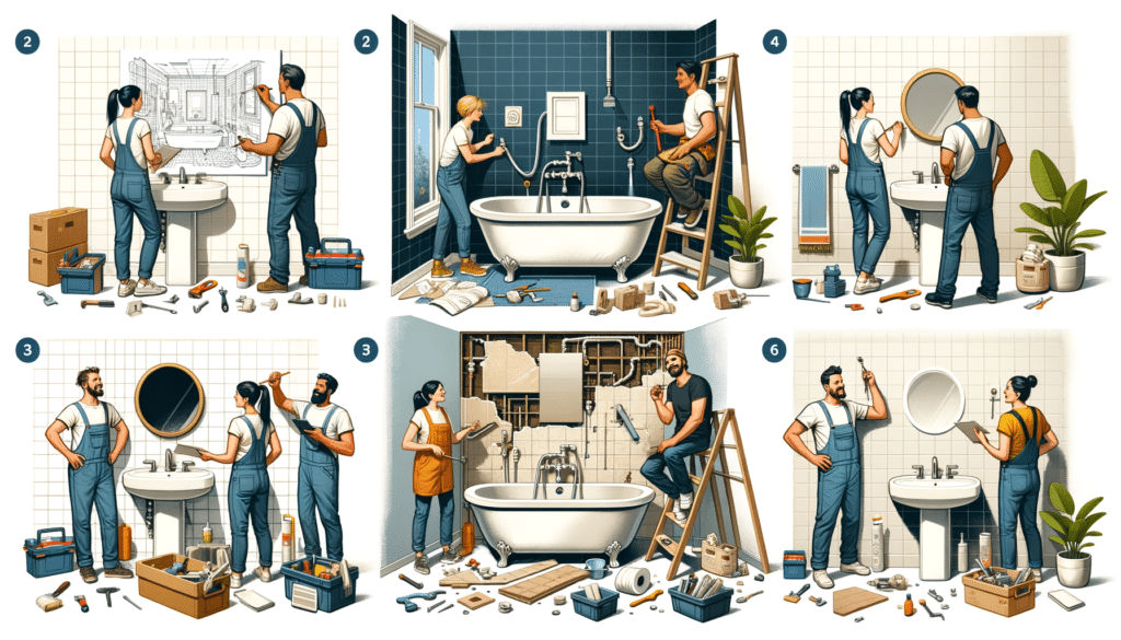 rénovation salle de bain : les 6 étapes clés | Je Vends Mon Logement . fr
